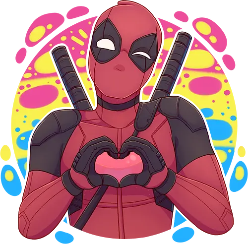 Lovepool - luz, LGBTQIA+, LGBT, pride, lesbians, gay, cartoon, drag queen, love, pride characters, pride month, trans, pansexual, pansexuality, hero, anti hero